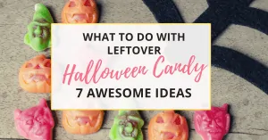 what to do with leftover halloween candy