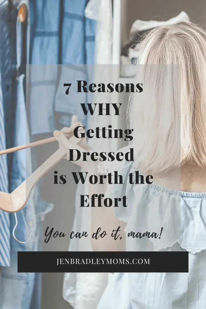 Pin this image if you think getting dressed is worth it