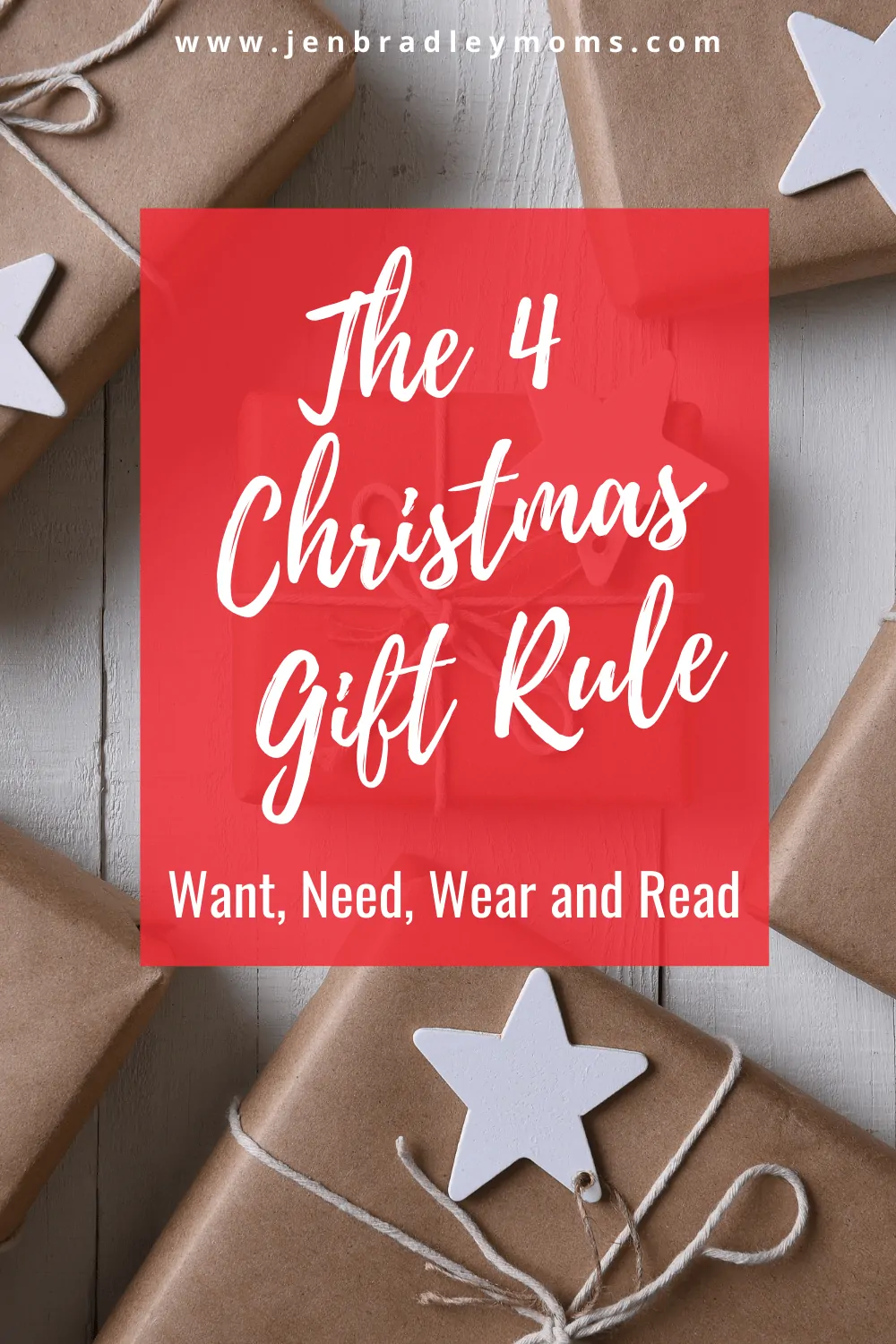 The 4 Christmas Gift Rule + Other Awesome Ways to Buy Fewer Presents