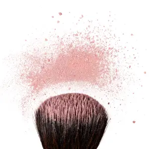 A good round fluffy blush brush is a must.