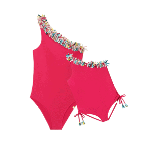 this is a beautiful swimsuits for moms - and girls! 