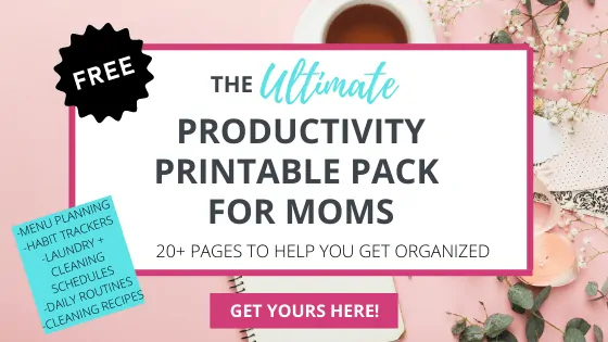 the productivity printable pack will help you live your mom life on purpose