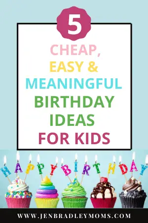 letting your kids choose the meals is a great birthday ideas for kids