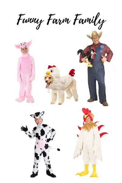for original Halloween costumes, try a farm and farmers theme