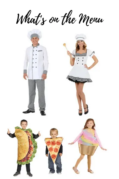 chef family costumes