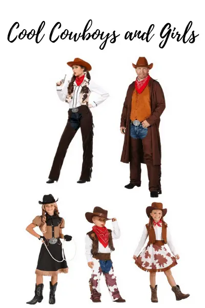 old west family costumes
