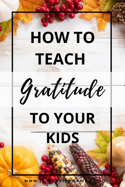 teach kids gratitude
