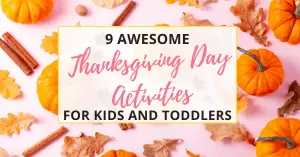 thanksgiving day activities for kids and toddlers