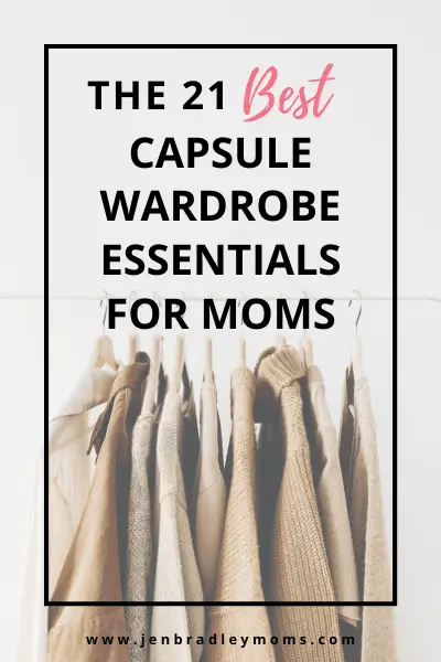 capsule wardrobe essentials for moms