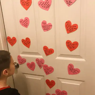 Valentine's Heart Attack door
