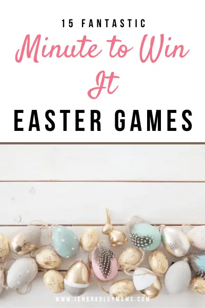 easter minute to win it games for kids