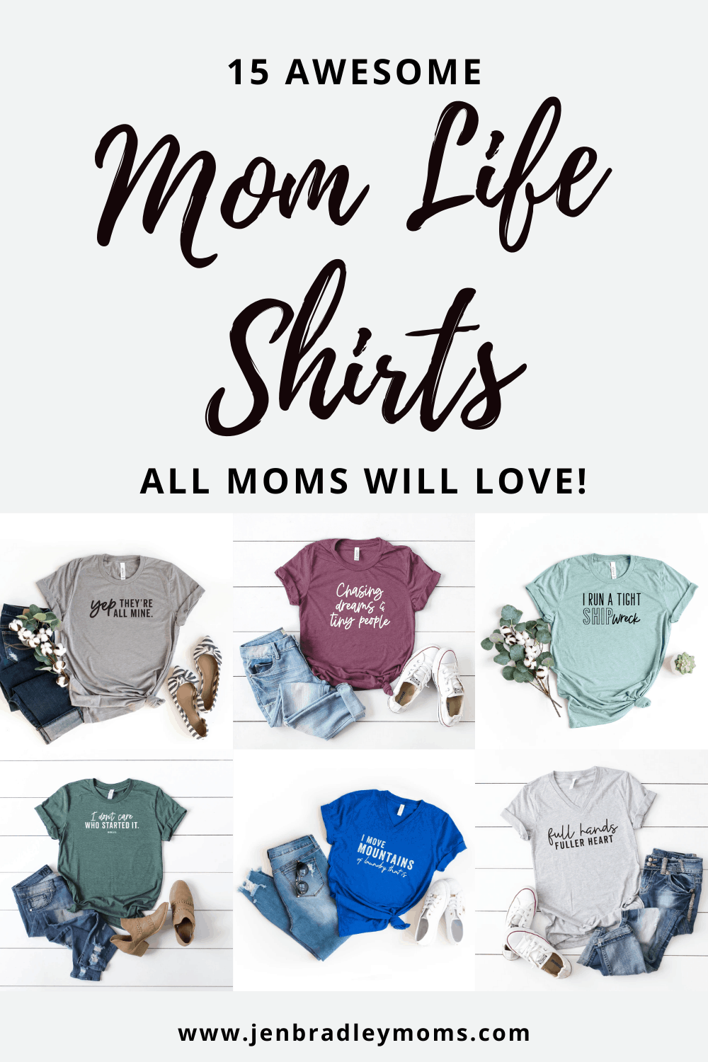 15 Hilarious Mom Life Shirts You Need for Your Comfy Mom Wardrobe