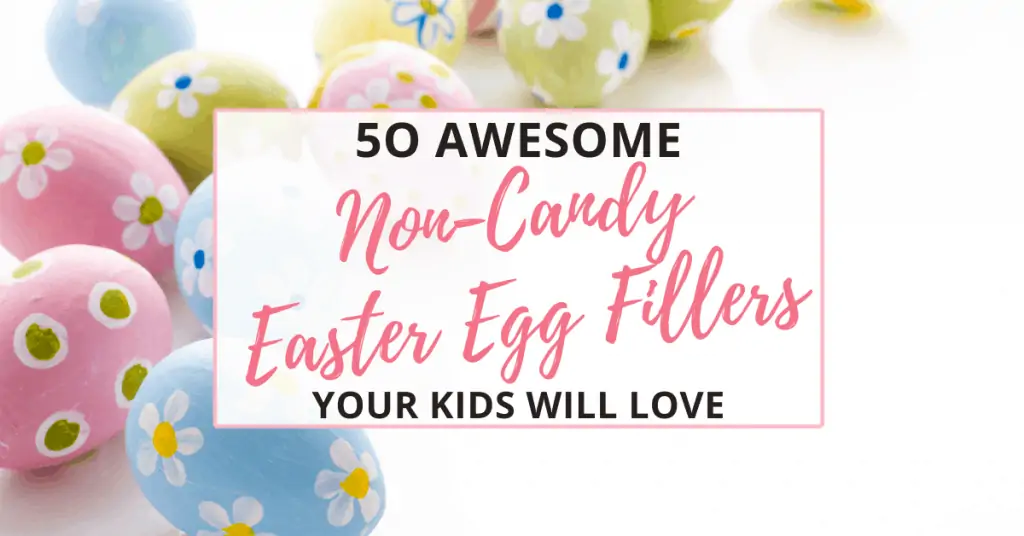 non candy easter egg fillers