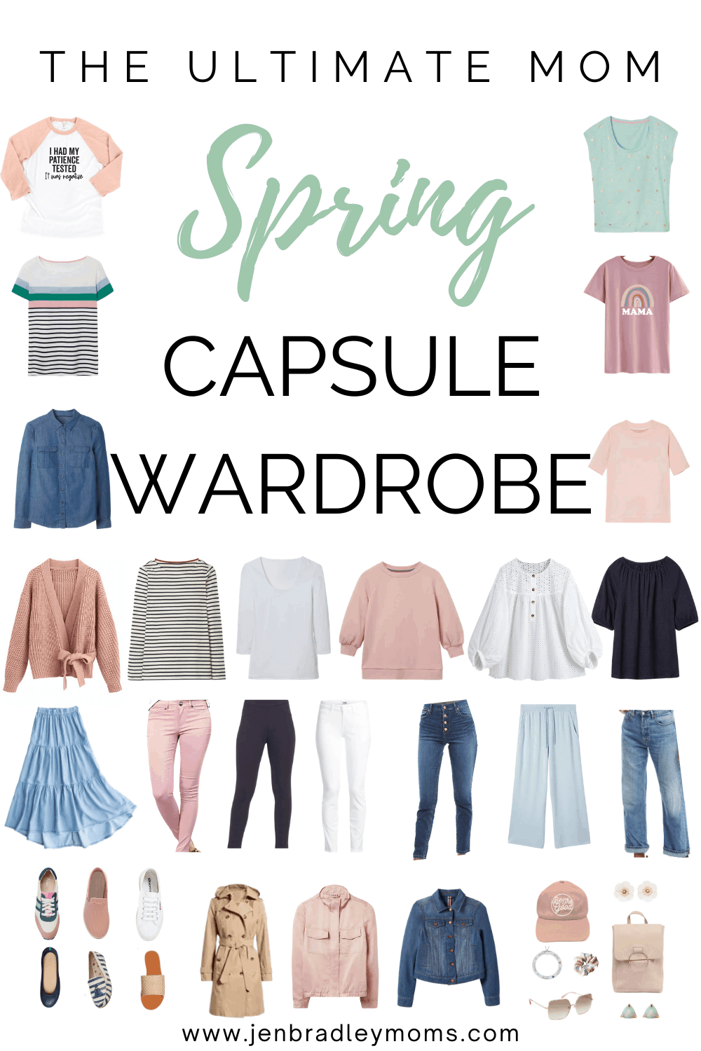 Spring Capsule Wardrobe: 35 Amazing Pieces You Need in Your Closet