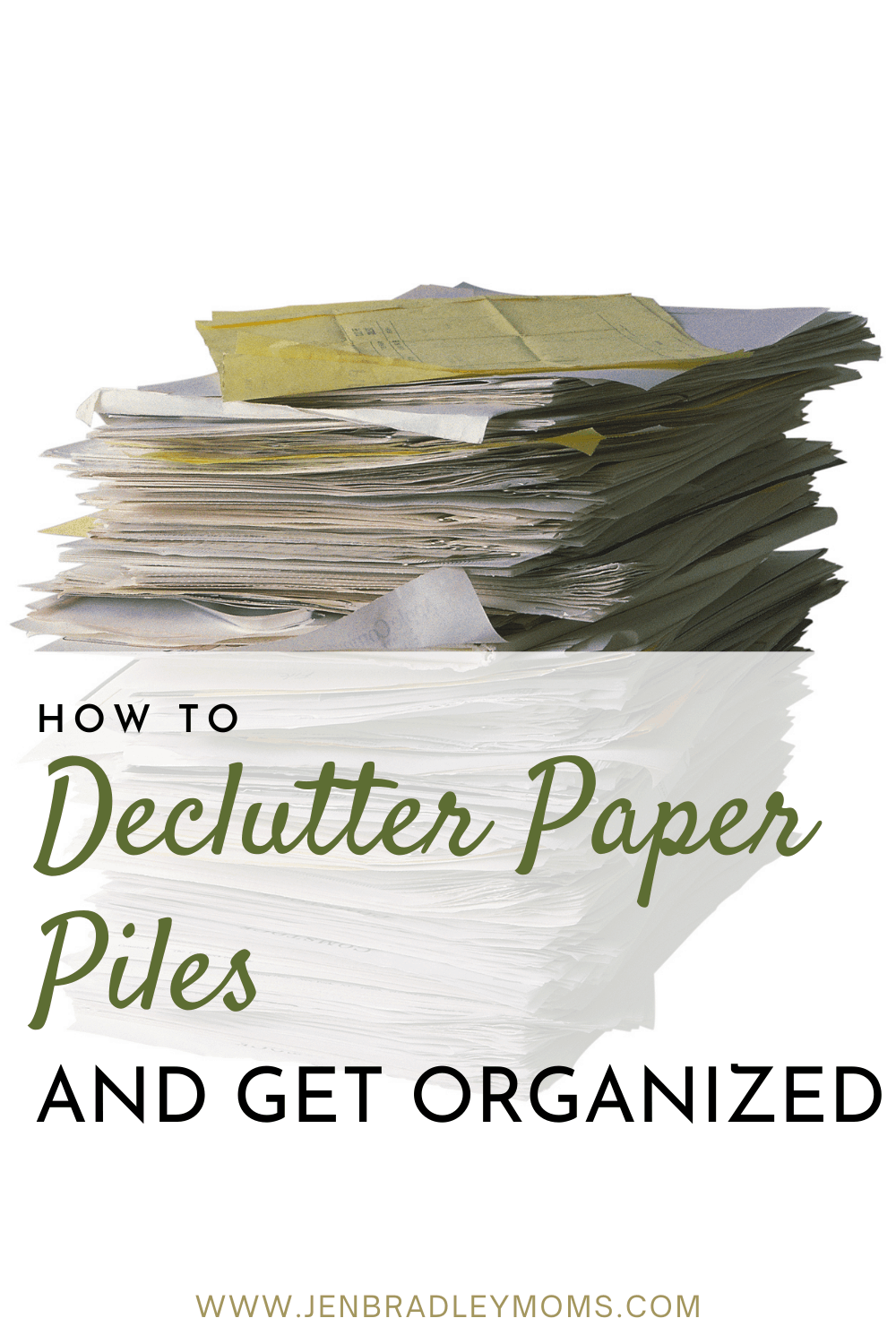 How to Declutter Paper - The Awesome Step-by-Step Guide
