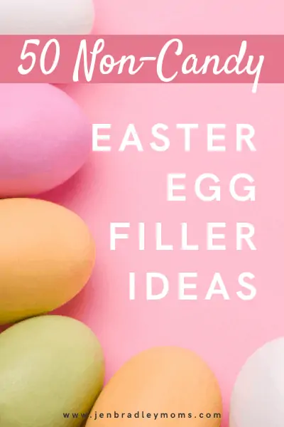 non-candy Easter egg filler ideas