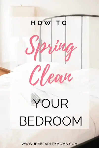 how to spring clean your bedroom