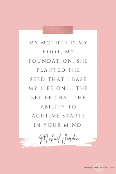 george w. bush motherhood quote