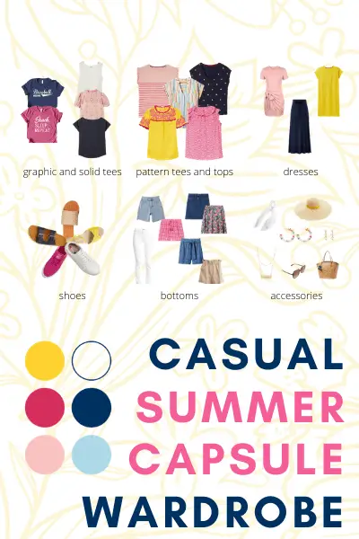 summer capsule wardrobe for moms