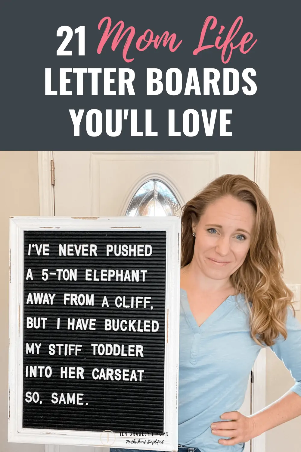 21 Funny Letter Board Quotes Perfect for Your Mom Life