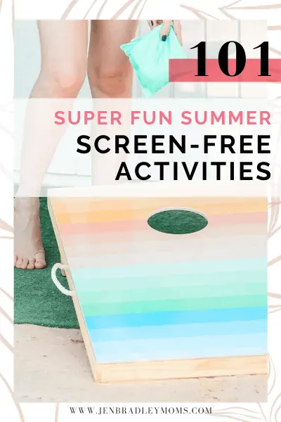 screen-free activities kids will love