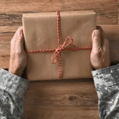 send a package to a deployed soldier