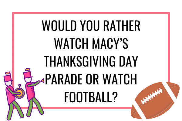 parade or football?