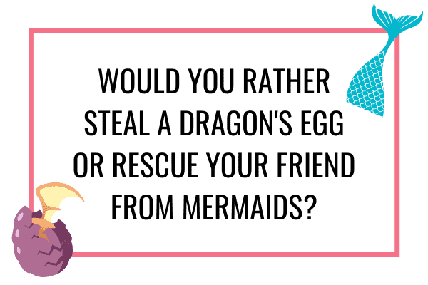 dragons or mermaids