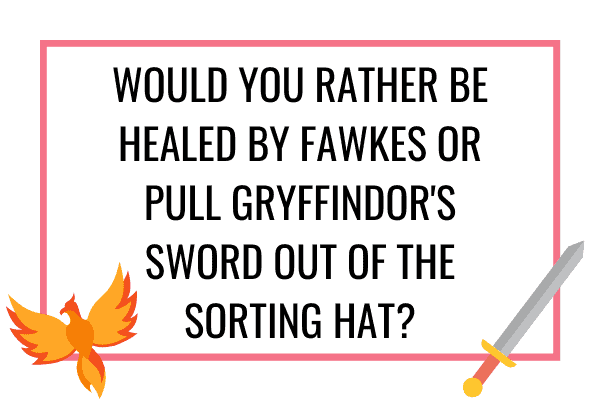 harry potter would you rather questions for kids 6