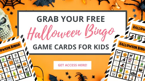 free printable Halloween bingo