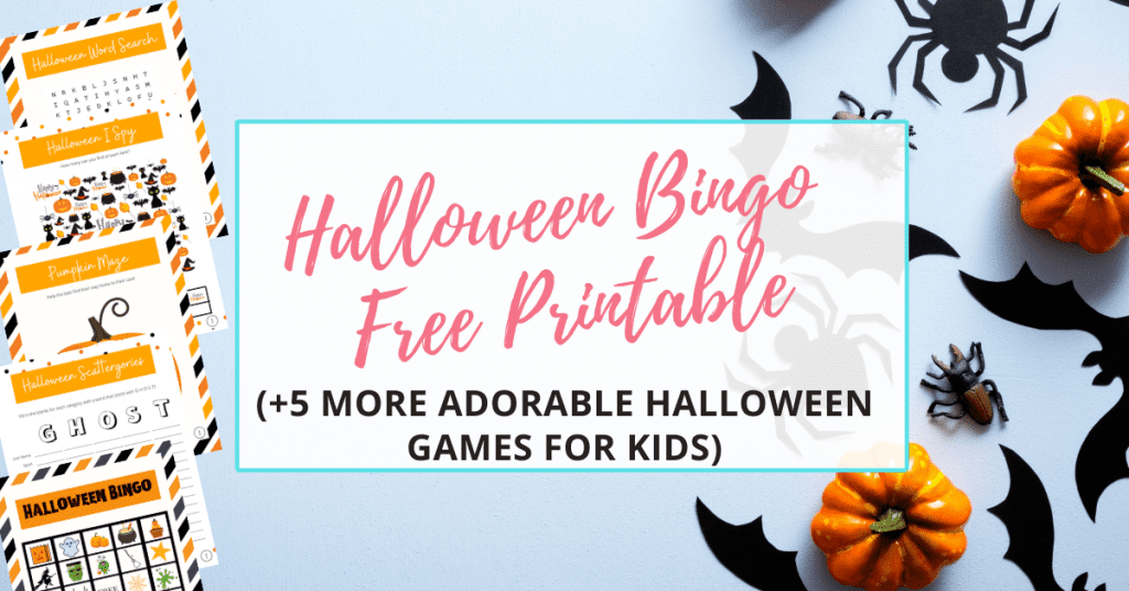 halloween bingo free printable