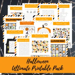 Halloween printable pack