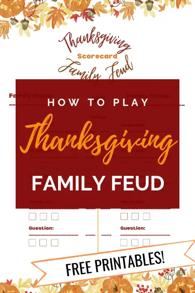 pin for thanksgiving feud