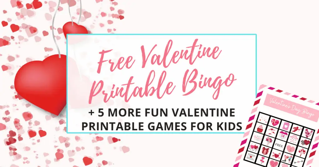 Free Valentine's Printable Bingo