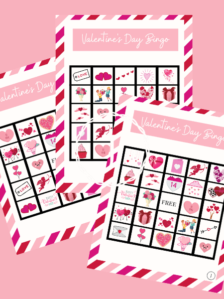 valentine's bingo printable