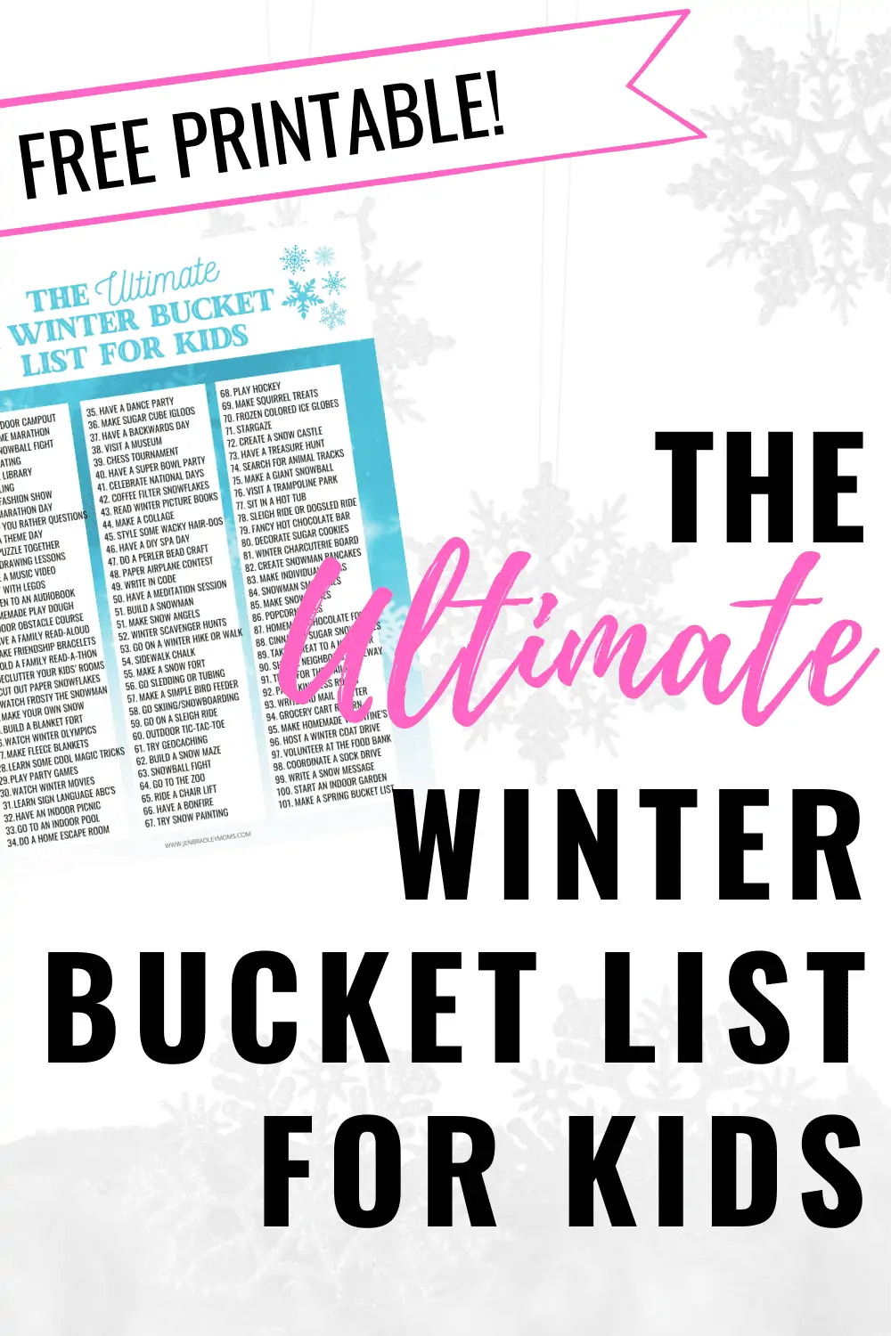 The Ultimate Winter Bucket List for Kids