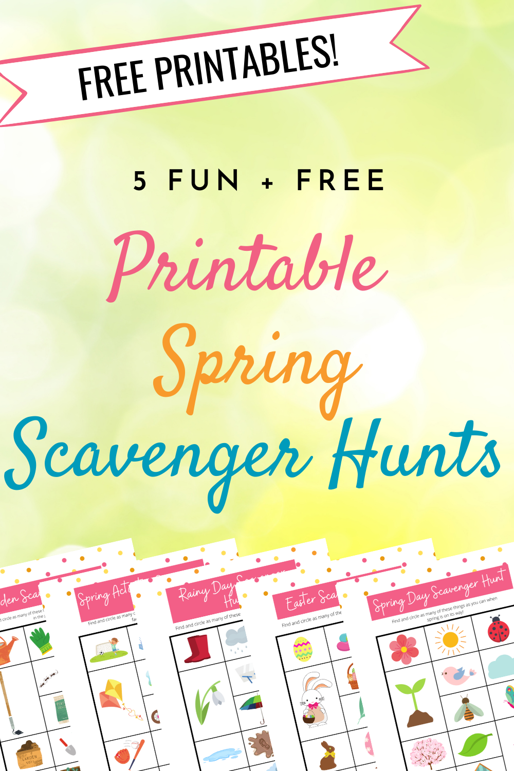 5 Fun Spring Scavenger Hunts Your Kids Will Love