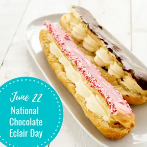 national chocolate eclair day