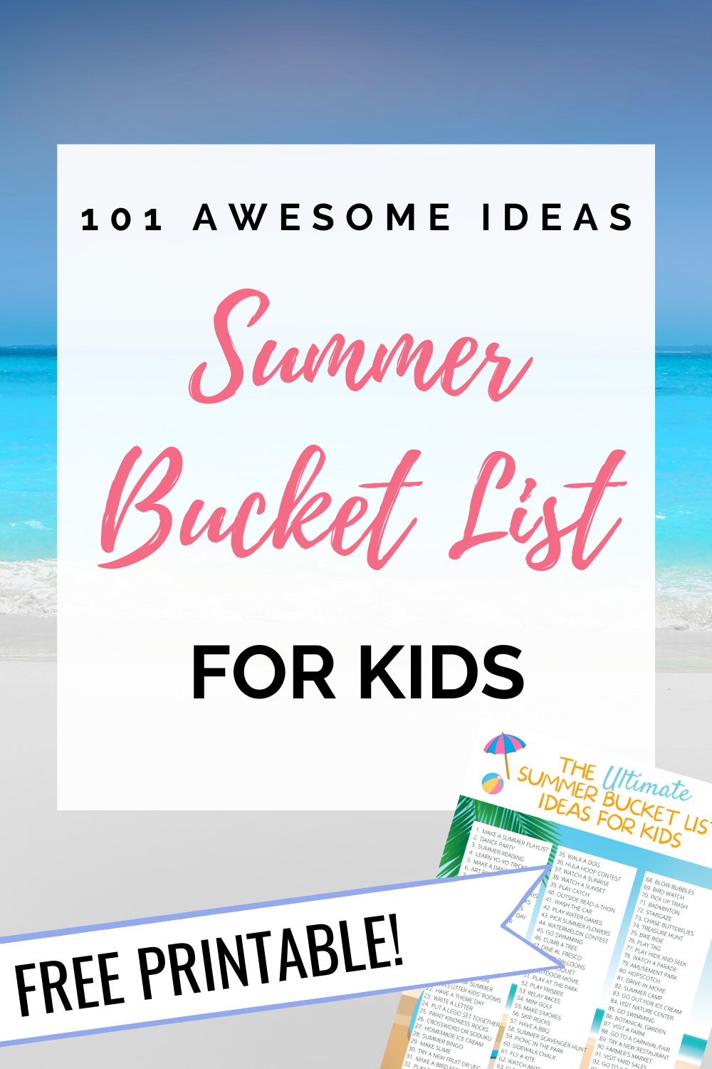 The Best Summer Bucket List for Kids in 2023