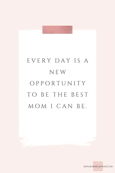 every day is a new opportunity