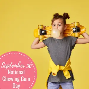 national chewing gum day