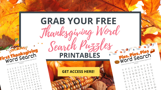 get your free Thanksgiving word searches here